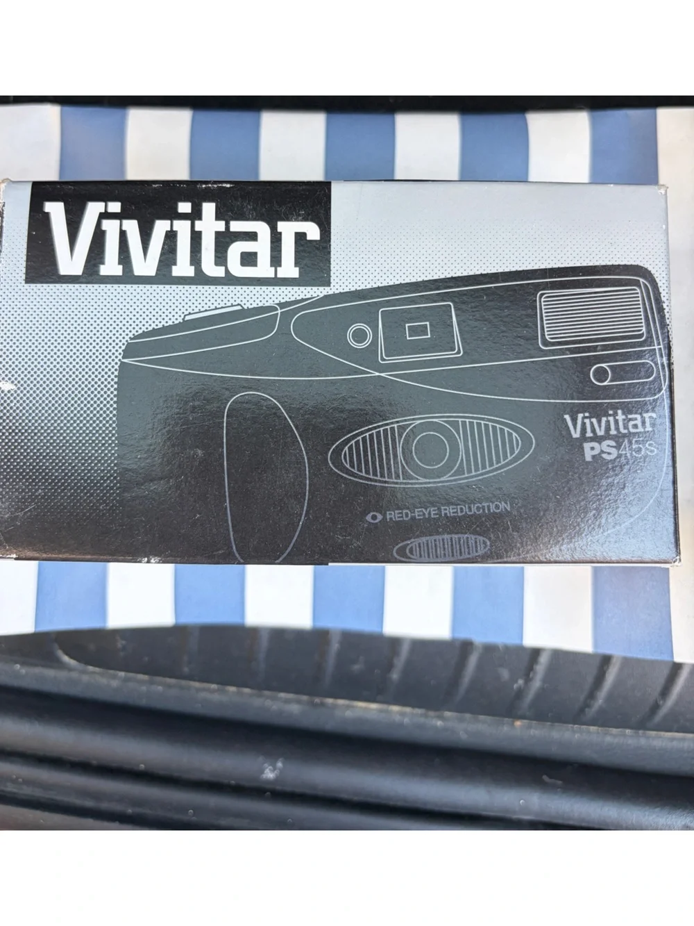 Vivitar PS45s Compact Flash Camera - Black